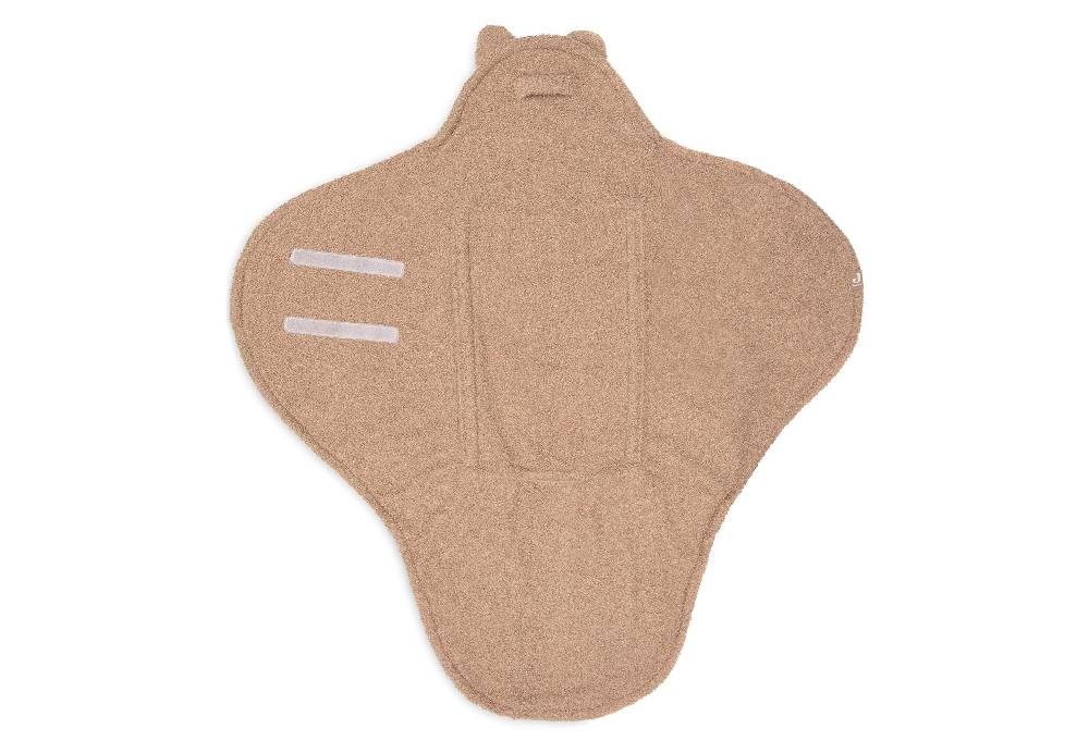 Jollein Einschlagdecke für Babyschale Bear Boucle Biscuit Clearance-Verkauf