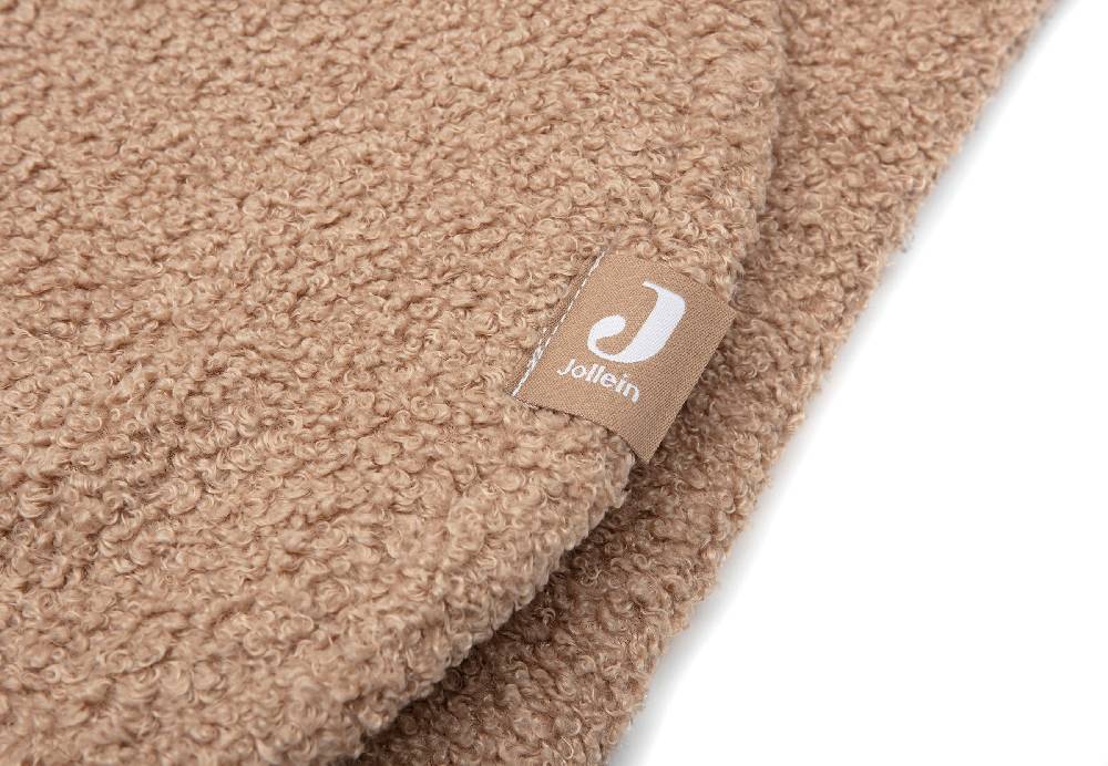 Jollein Einschlagdecke für Babyschale Bear Boucle Biscuit Clearance-Verkauf