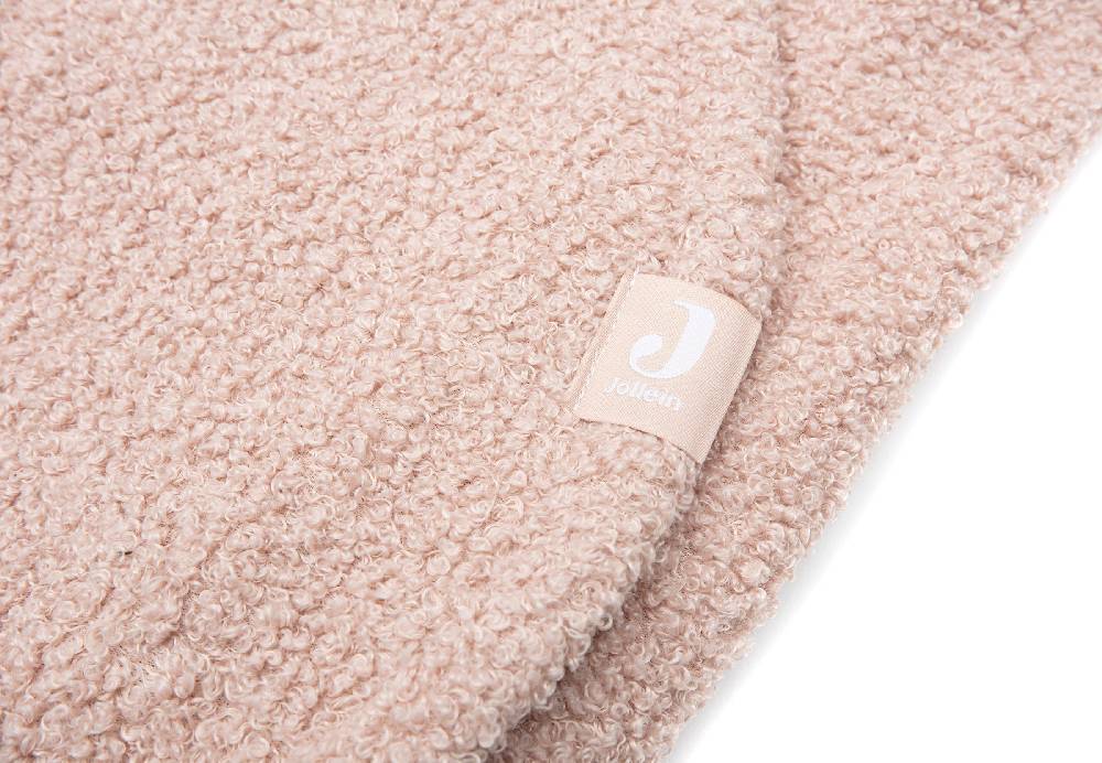 Jollein Einschlagdecke für Babyschale Bear Boucle Wild Rose Kostenloser Versand international