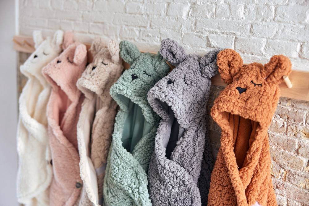 Jollein Einschlagdecke für Babyschale Bunny Storm Grey Im Verkauf