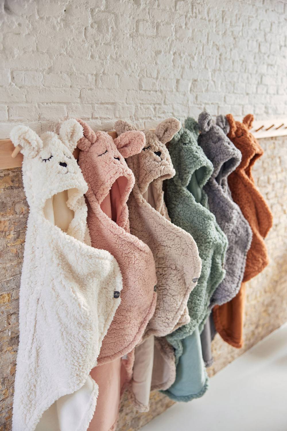 Jollein Einschlagdecke für Babyschale Bunny Off-White Auslauf
