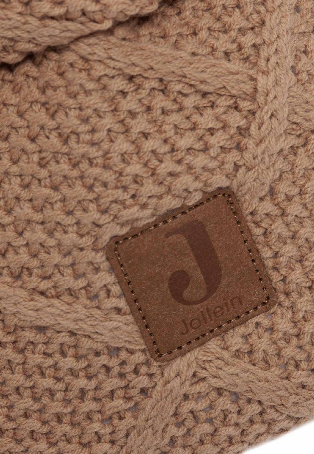Jollein Pflegekörbchen Check Knit - Biscuit Sonderangebot