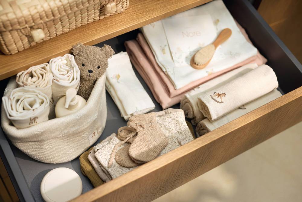 Jollein Pflegekörbchen Cosy Knit - Ivory Großer Ausverkauf