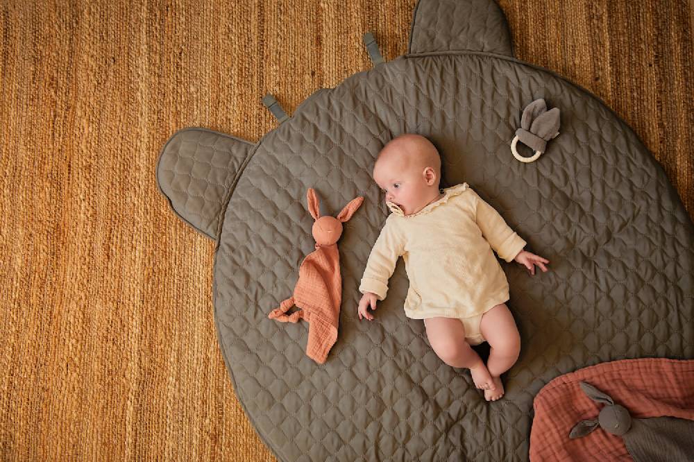 Jollein Krabbeldecke Ø 110cm Storm Grey Begrenztes Angebot