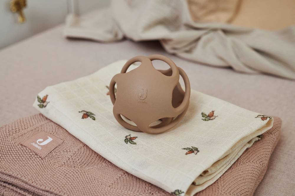 Jollein Ball aus Silikon Ø 9,5cm Silicone Biscuit Saisonschlussverkauf