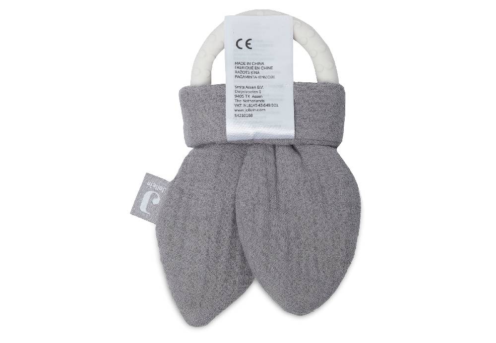 Jollein Beißring Silikon Bunny Ears Storm Grey Zeitlich begrenztes Angebot
