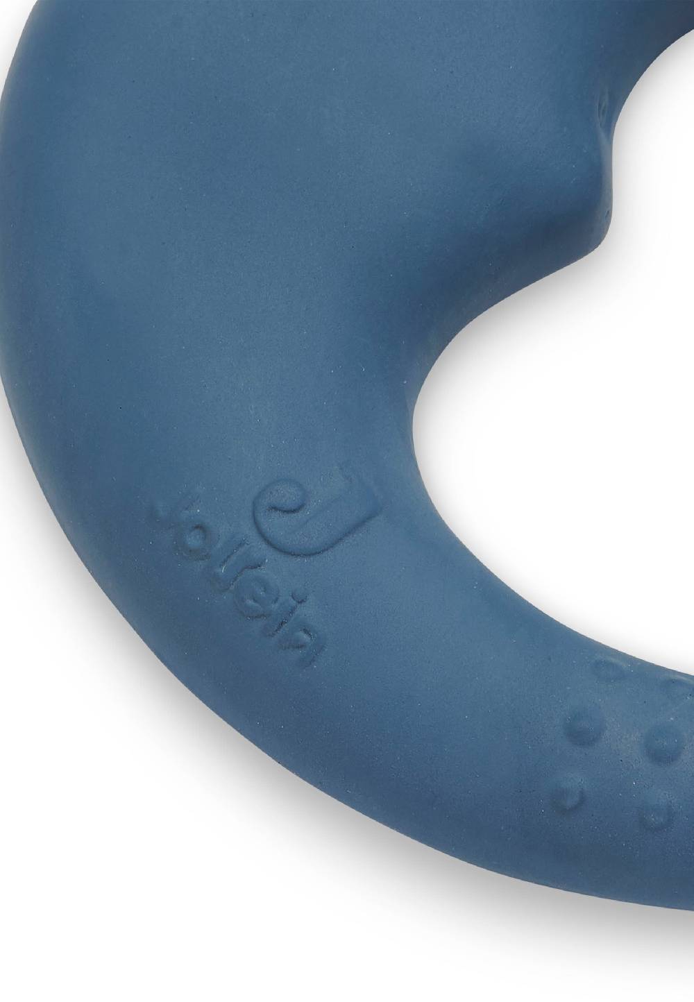 Jollein Beißring aus Naturkautschuk Moon Jeans Blue Blitzangebot