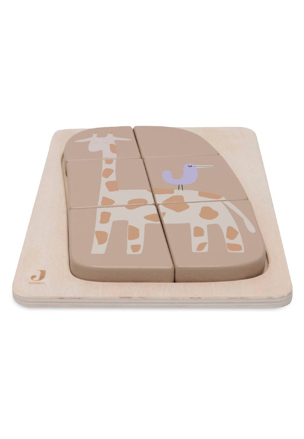 Jollein Puzzle aus Holz - Jungle Jambo - Giraffe Super Sparpreis
