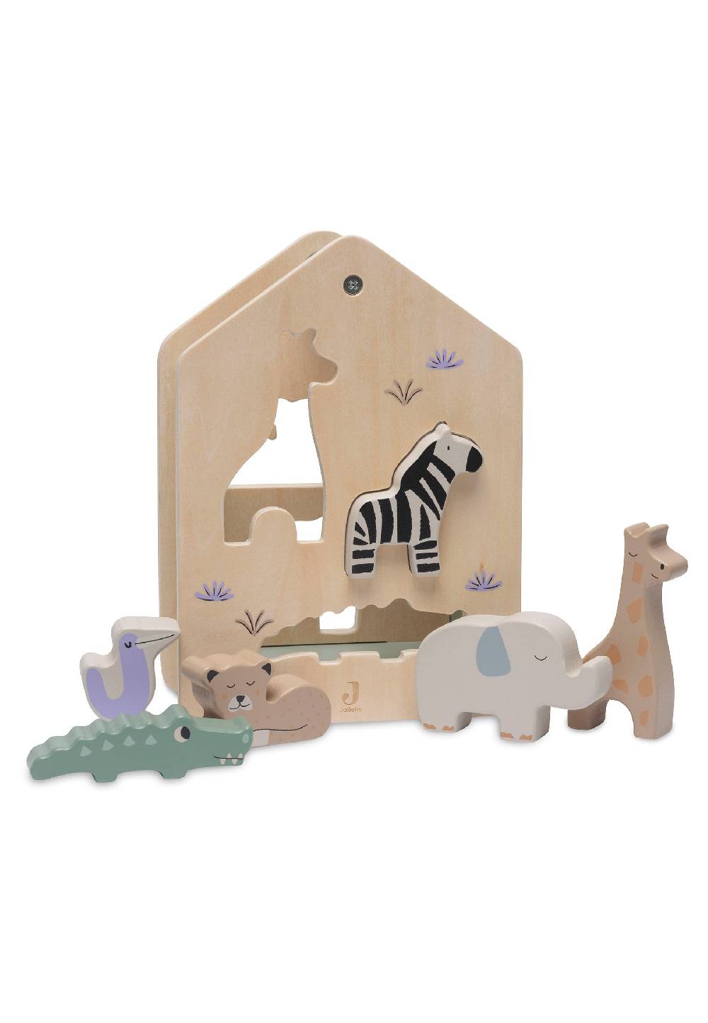 Jollein Holz-Sortierbox - Jungle Jambo Begrenzte Freigabe