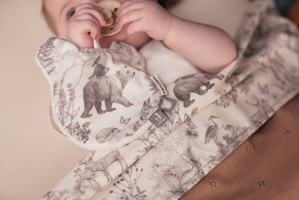 Jollein Schmusetuch Pimpelmees - Forest Animals Bis zu 60% Rabatt