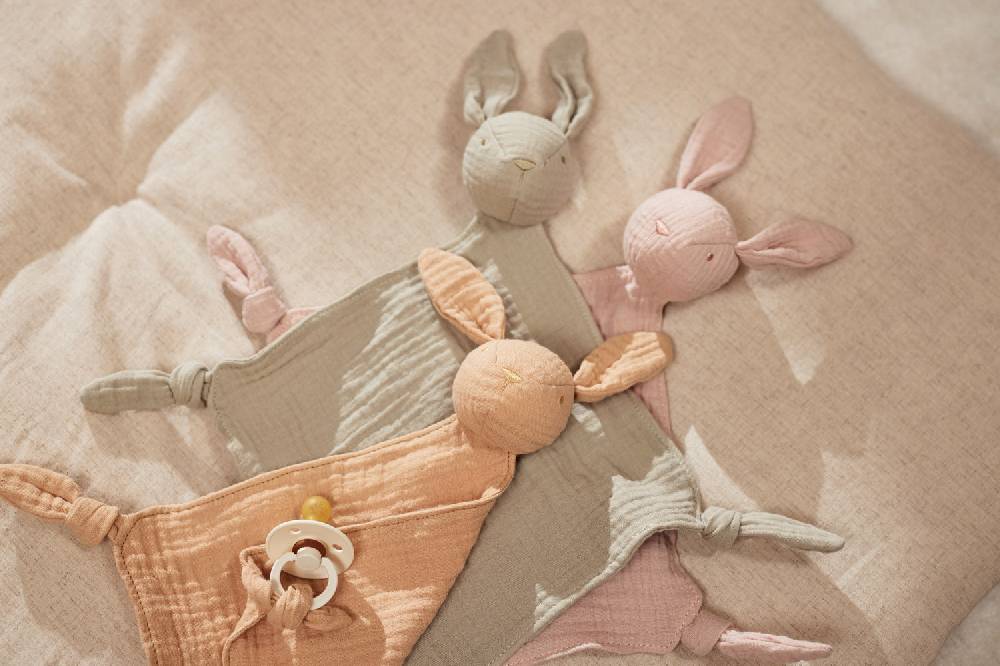 Jollein Schmusetuch Bunny Ears Wild Rose Discount Store für neue Produkte