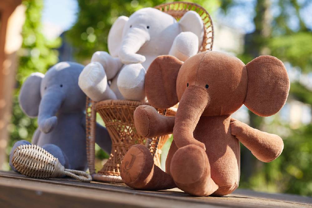Jollein Kuscheltier Elephant Caramel Hotsell