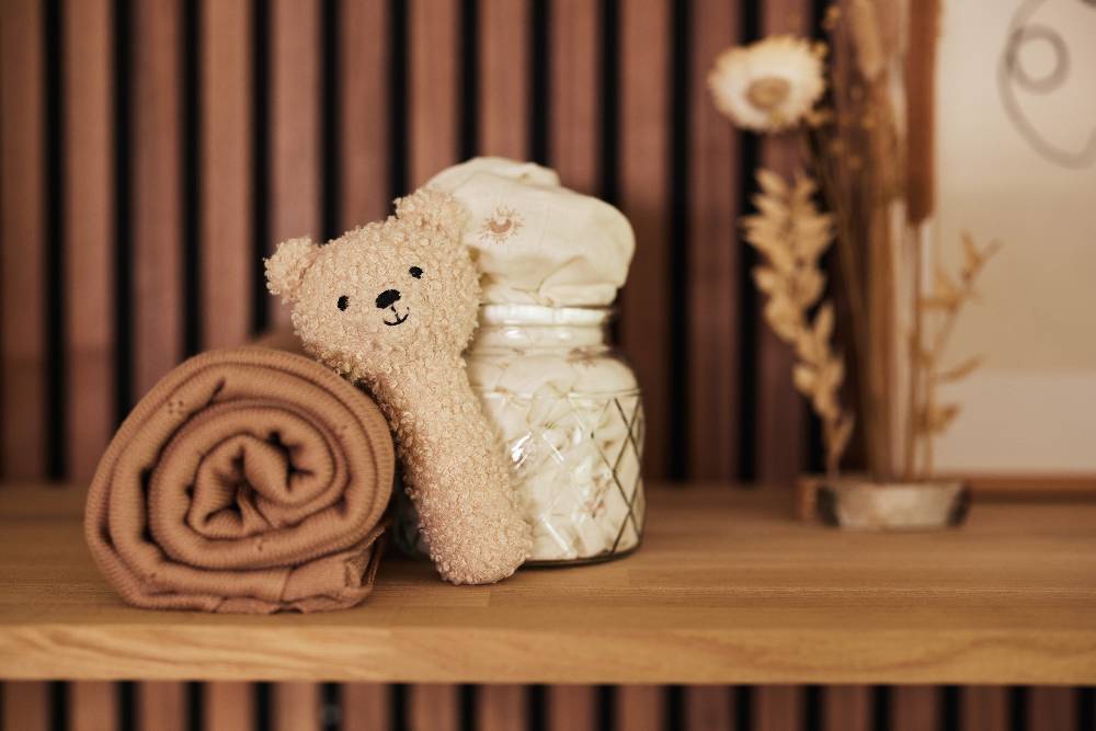 Jollein Rassel Teddy Bear Naturel Fabrik Onlineshop