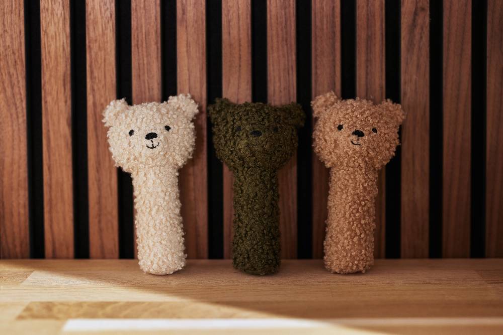 Jollein Rassel Teddy Bear Leaf Green Versandkostenfrei