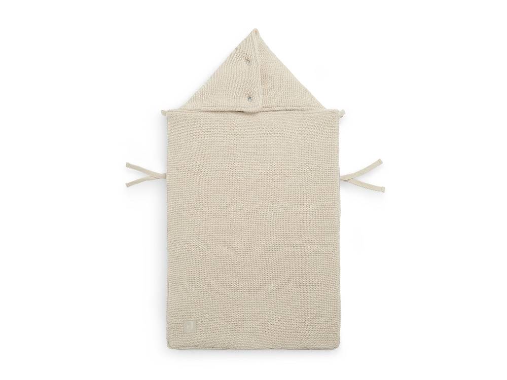 Jollein Fußsack gruppe 0+ 3/5 punkte Basic Knit Nougat Kauf eins, bekomm eins gratis