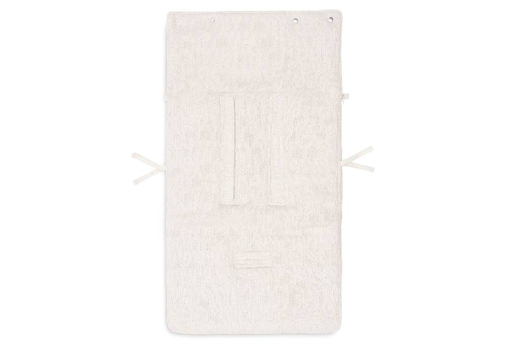 Jollein Fußsack gruppe 0+ 3/5 punkte Grain Knit Oatmeal Tägliche Deals