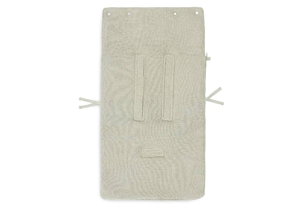 Jollein Fußsack gruppe 0+ 3/5 punkte Basic Knit Olive Green VIP-Rabatte