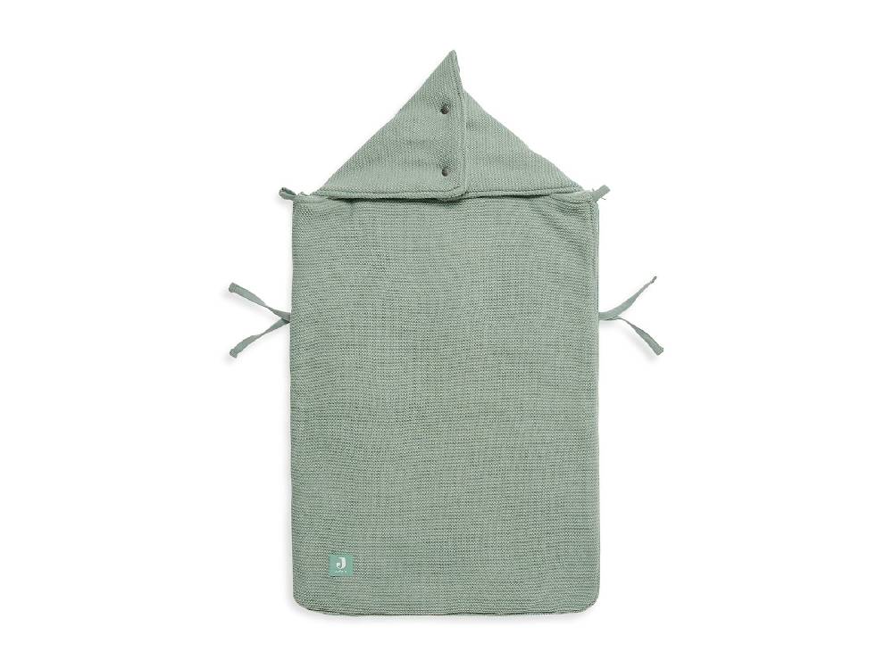 Jollein Fußsack gruppe 0+ 3/5 punkte Basic Knit Forest Green Super Sparpreis