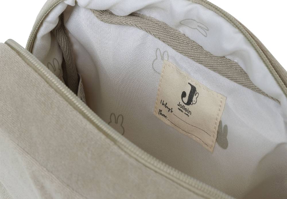 Jollein Beutel Frottee Miffy Olive Green Clearance-Verkauf