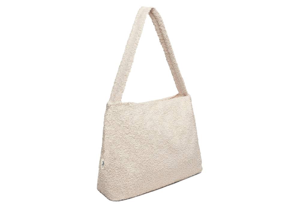 Jollein Wickeltasche Shopper 34x43cm Boucle Naturel Fabrikladen