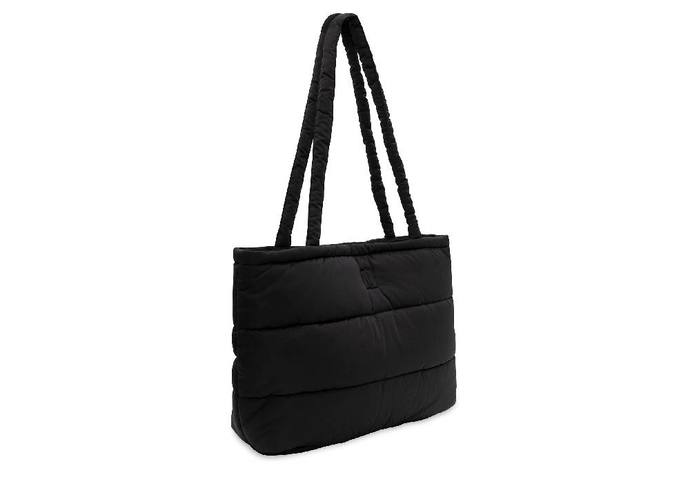 Jollein Wickeltasche Puffed bag Black Begrenzt auf 3 Tage