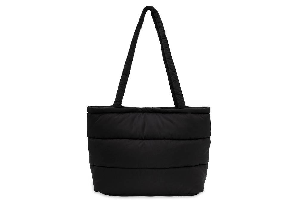 Jollein Wickeltasche Puffed bag Black Begrenzt auf 3 Tage