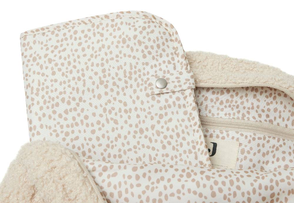 Jollein Wickeltasche Rucksack Boucle Naturel Rabatte dieses Monats