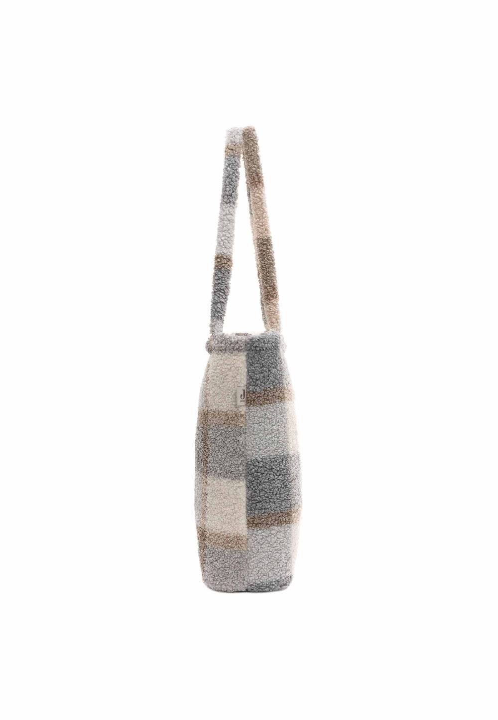 Jollein Wickeltasche Shopper Check - Boucle Verkauf