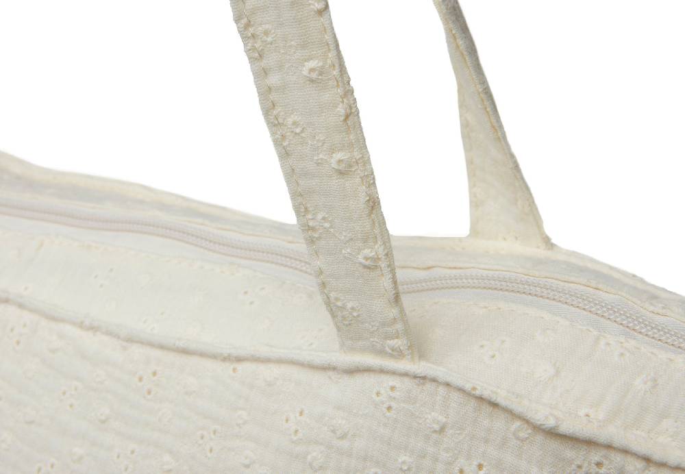 Jollein Shopper Embroidery Ivory Angebote