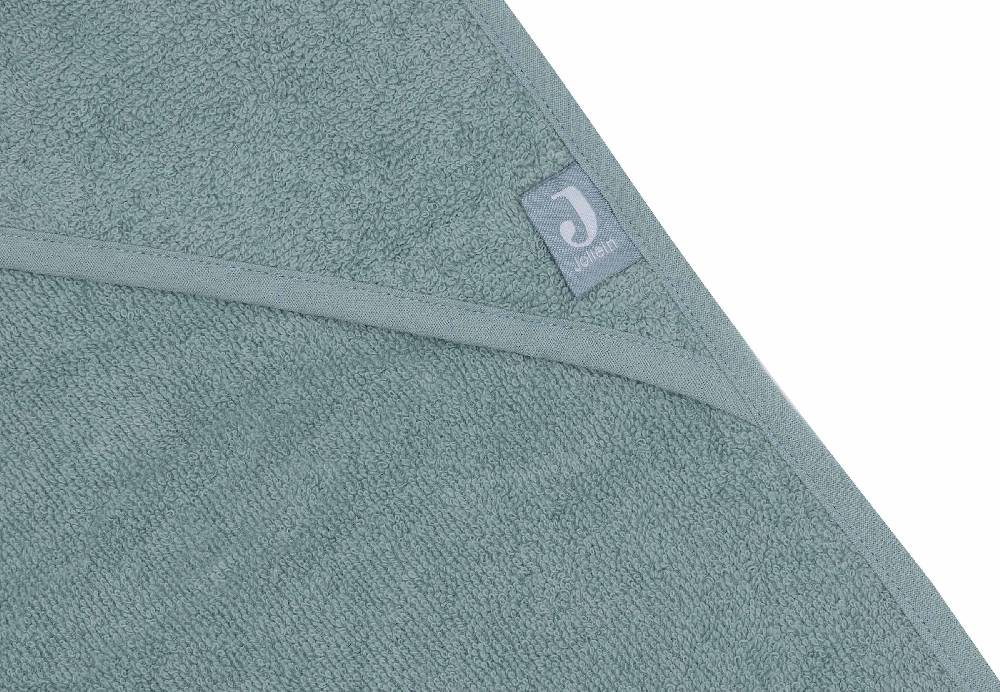 Jollein Kapuzenhandtuch Frottee 100x100cm - Sea Green Limitierter Zeitrabatt