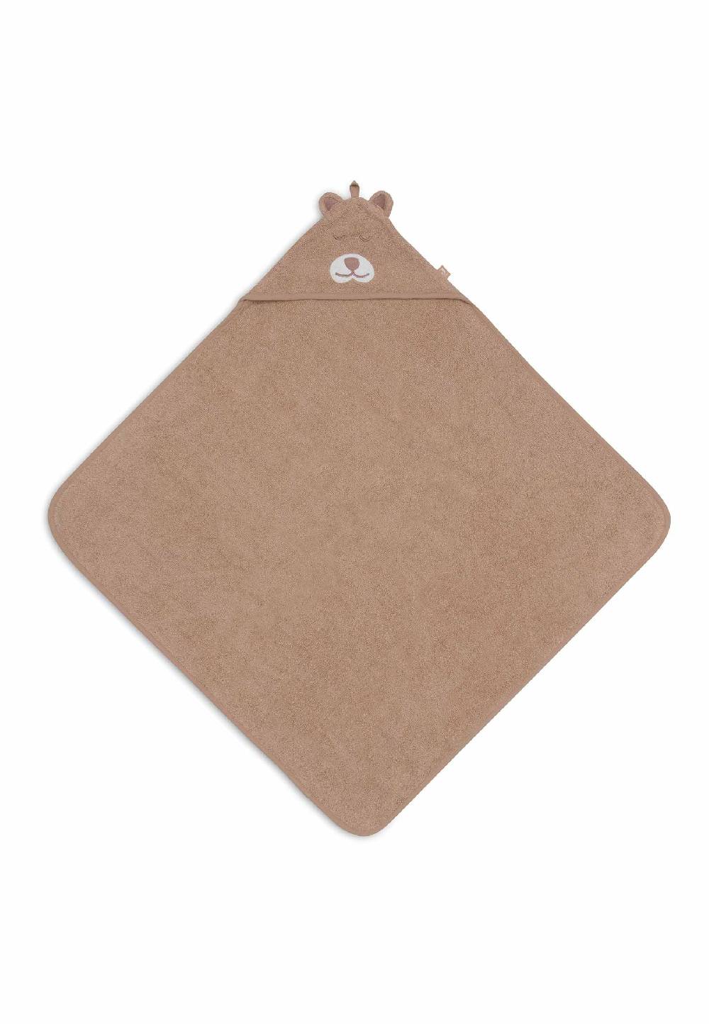 Jollein Kapuzenhandtuch Frottee 75x75cm - Jungle Jambo - Cheetah Rabatt