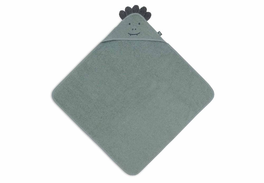 Jollein Kapuzenhandtuch Frottee 75x75cm - Jungle Jambo - Croco Günstig kaufen