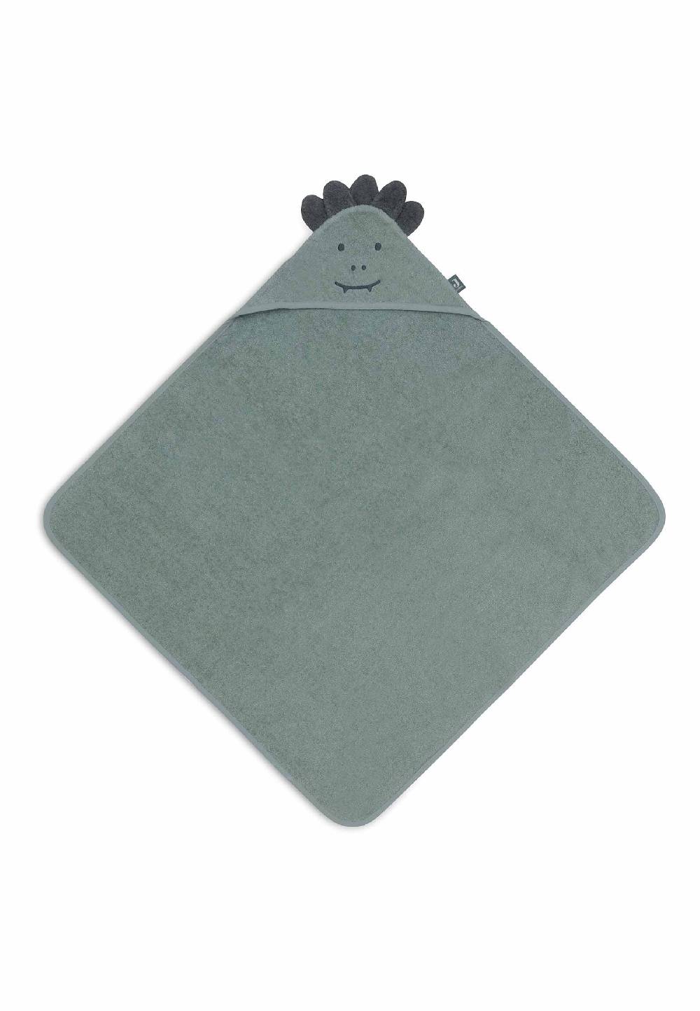 Jollein Kapuzenhandtuch Frottee 75x75cm - Jungle Jambo - Croco Günstig kaufen