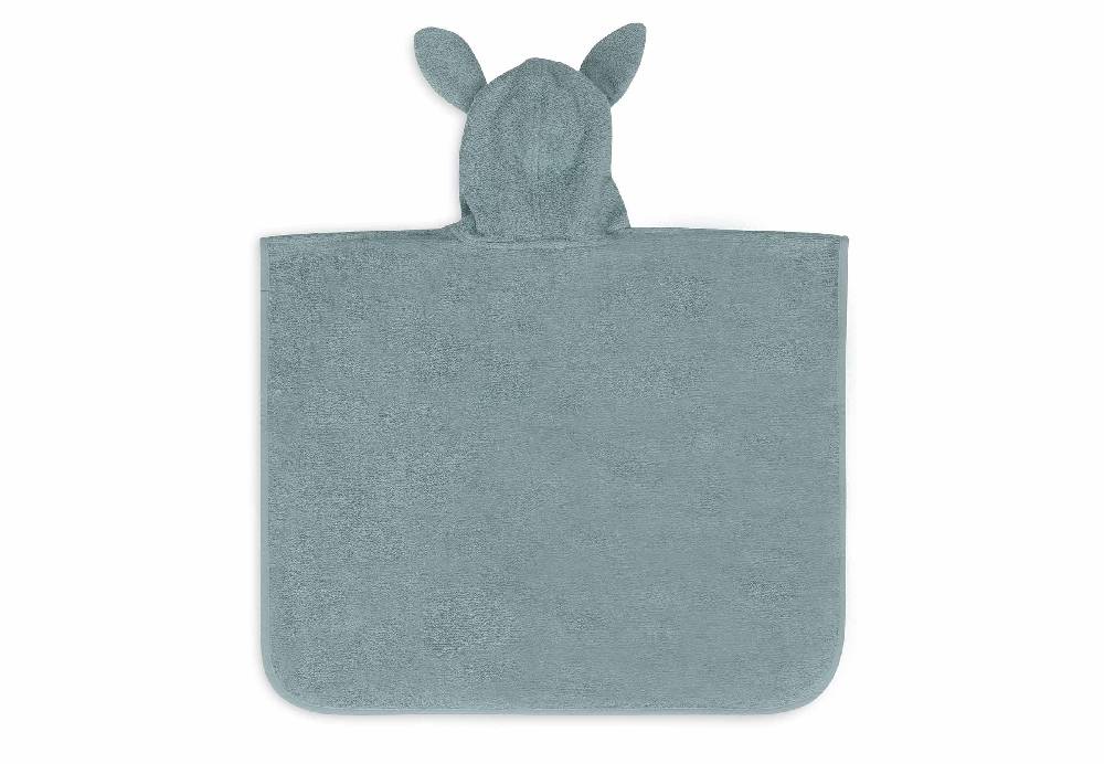 Jollein Kapuzenhandtuch Frottee 75x75cm - Sea Green Versandkostenfrei