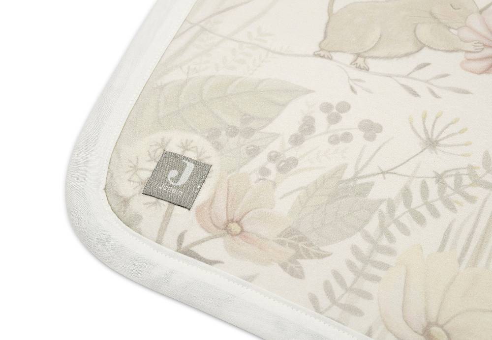 Jollein Decke Kinderbett 100x150cm Dreamy Mouse/Velvet Fleece Vatertagsangebot