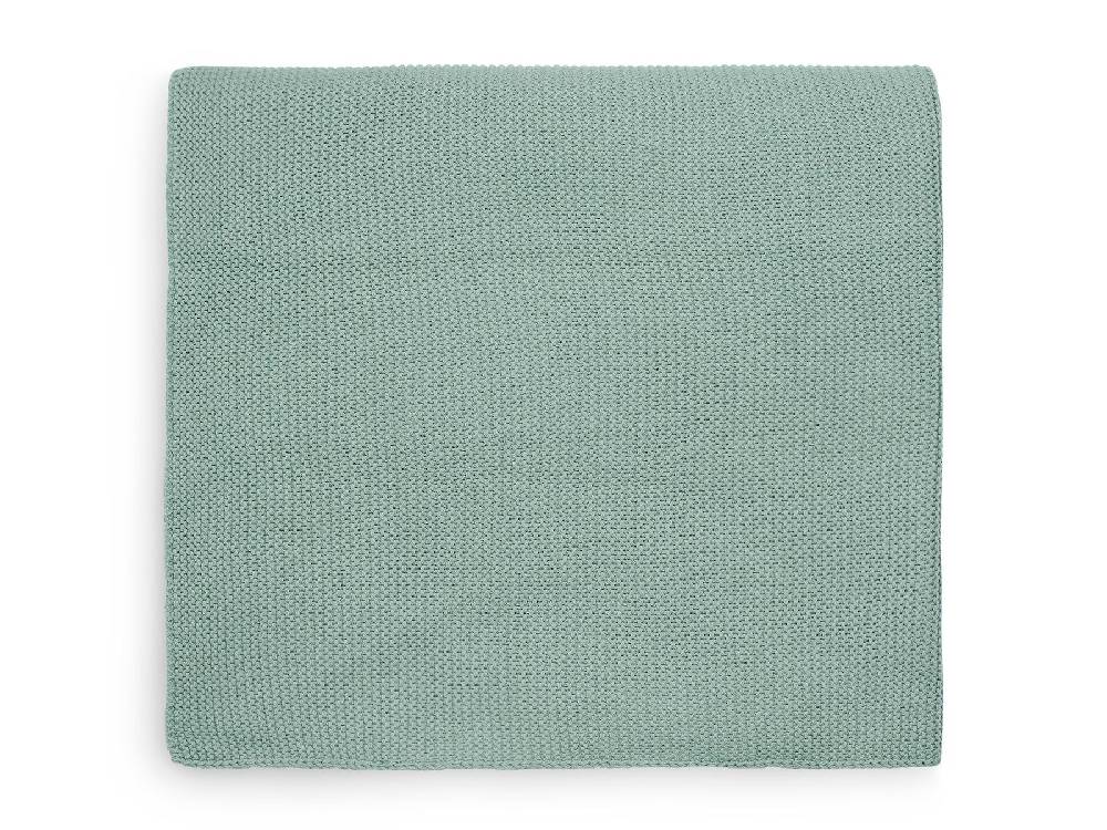 Jollein Decke Wiege 75x100cm Basic Knit Forest Green