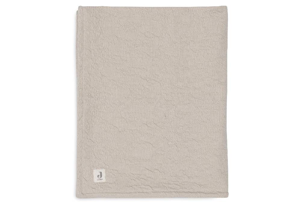 Jollein Decke Wiege 75x100cm Soft Waves Nougat