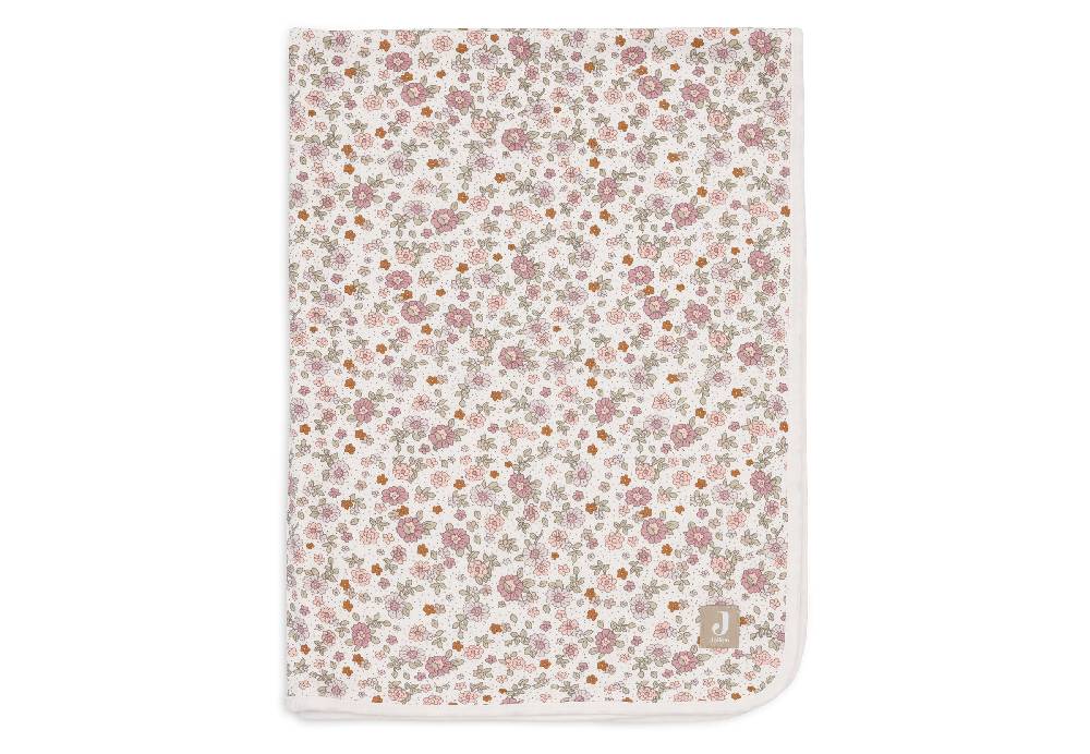Jollein Decke Wiege Jersey 75x100cm Retro Flowers Bestseller