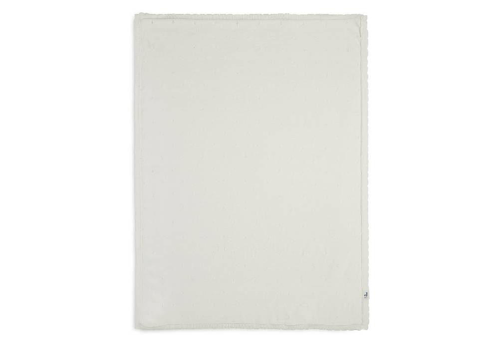 Jollein Decke Kinderbett 100x150cm Pointelle Ivory GOTS Tägliche Deals