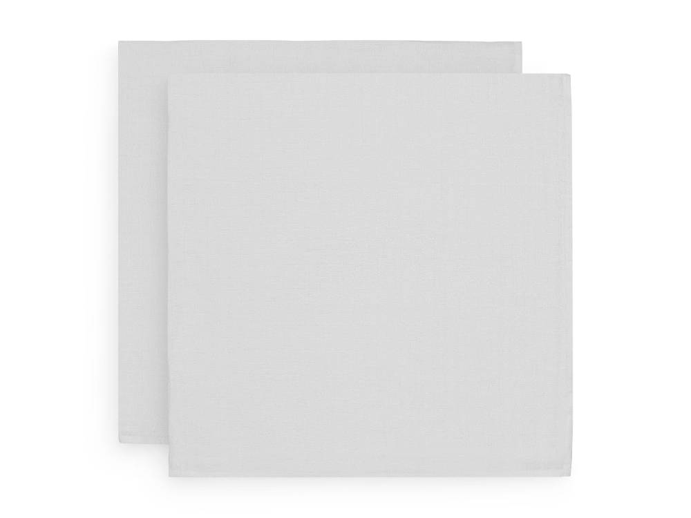 Jollein Mullwindelnn Hydrophil 115x115cm White (2pack) Super Sparpreis