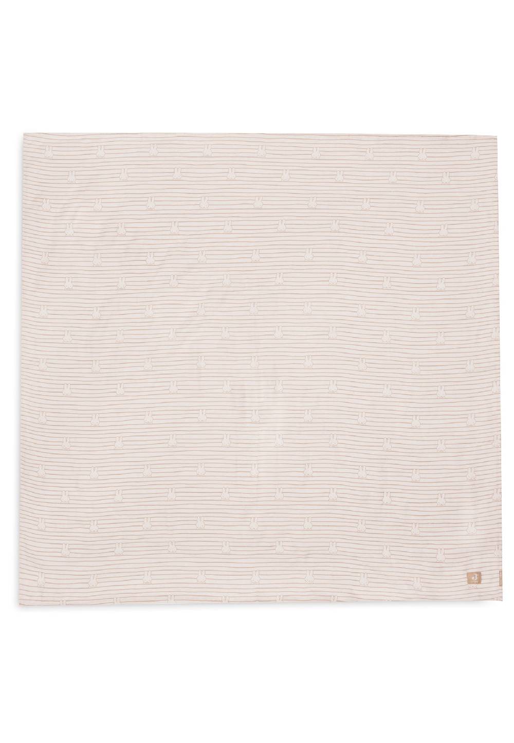 Jollein Mullwindelnn Hydrophil 115x115cm Miffy Stripe Biscuit (2pack Letzte 2 Tage