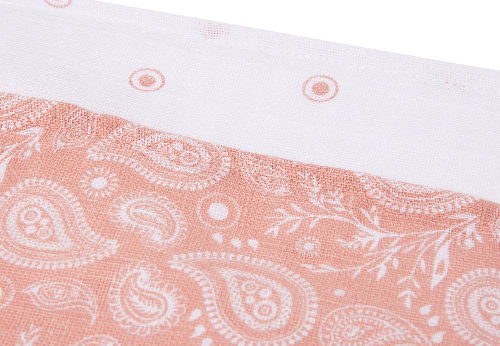 Jollein Spucktuch Hydrophill Paisley Halo Rosewood GOTS (2pack) Zeitbegrenzte Promotion
