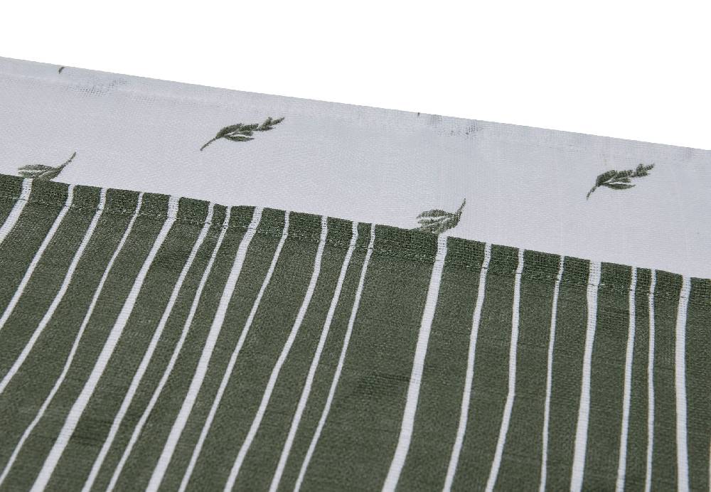Jollein Spucktuch Hydrophill Stripe Olive Leaf Green GOTS (2pack) Bis zu 55% Rabatt
