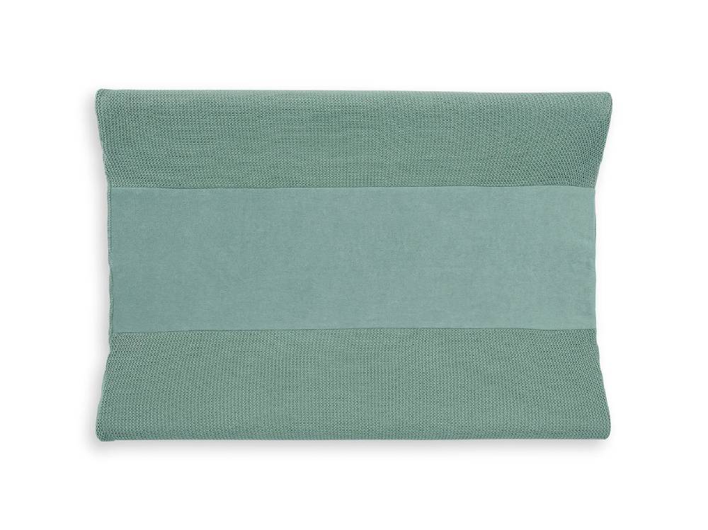 Jollein Wickelauflagenbezug 50x70cm Basic Knit Forest Green Black Friday Preise