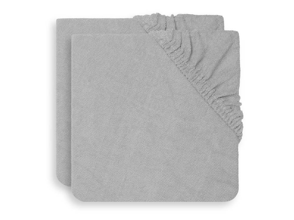 Jollein Wickelauflagenbezug Frottee 50x70cm Soft Grey (2pack) Rabatte dieses Monats