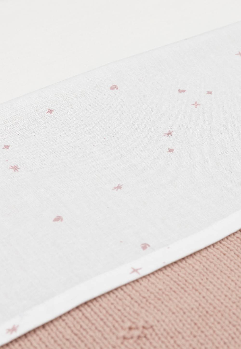 Jollein Bettlaken Wiege 75x100cm Twinkling - Wild Rose Fabrikpreis