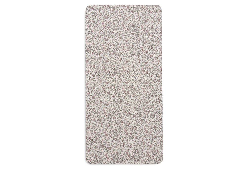 Jollein Spannbettlaken Jersey 70x140/75x150cm Retro Flowers Letzte 2 Tage