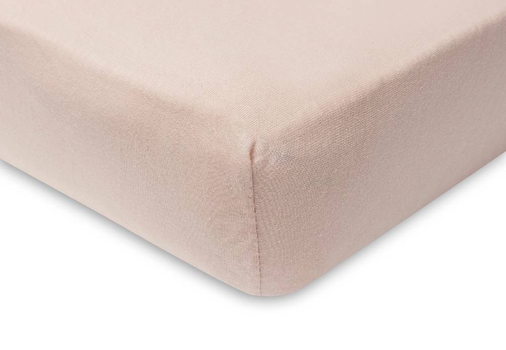 Jollein Spannbettlaken Jersey 40/50x80/90cm Pale Pink (2pack) Super Rabatt