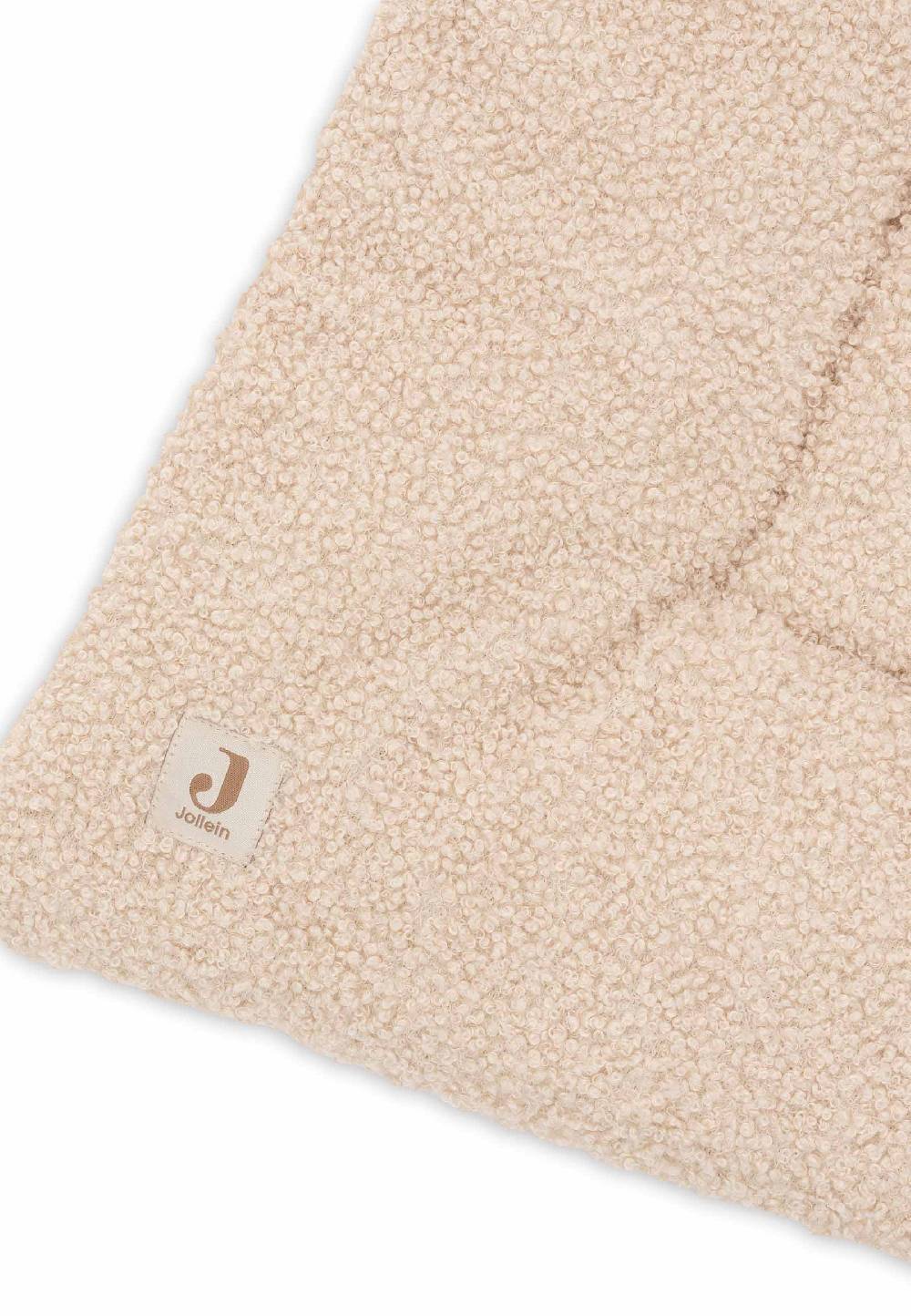 Jollein Krabbeldecke 100x100cm Boucle - Naturel im Angebot