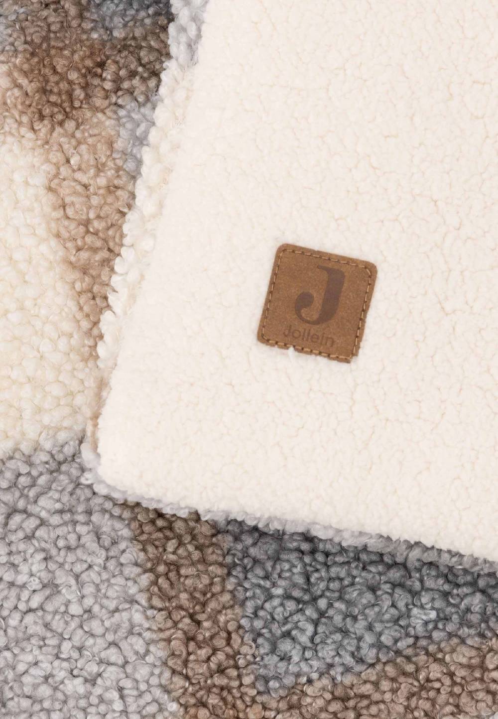 Jollein Krabbeldecke 75x95cm Check - Boucle Schlussverkauf